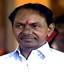 Telangana Rashtra Samithi (TRS) chief K Chandrasekhar Rao